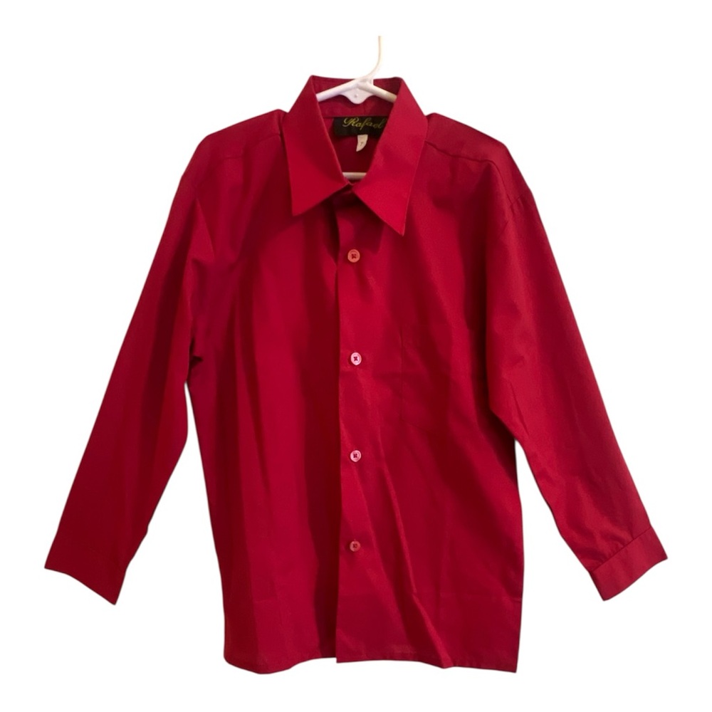 Raphael Kids Classic Red Button-Down Shirt